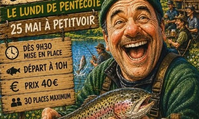 Pêche à la truite en étang