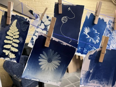Image de l'événement Atelier Cyanotype, encre et aquarelle - Tubize