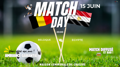 MATCH DAY - Viens supporter nos diables !