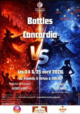 Image de l'événement BATTLES A LA CONCORDIA (au Franklin à Virton). - Bleid