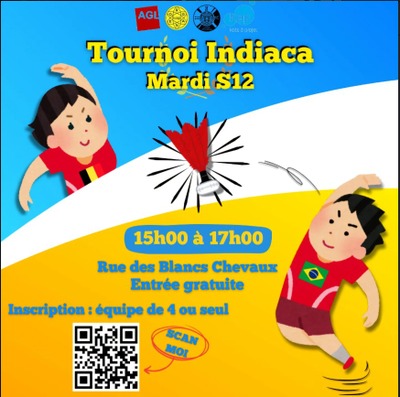 Image de l'événement Tournoi Indaca - Louvain-La-Neuve