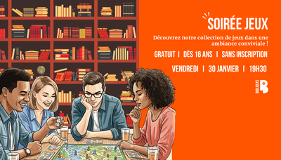 Image de l'événement Soirée Jeux - Comines-Warneton