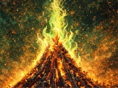 Image de l'événement Grand feu de Bercheux - Vaux-sur-Sûre