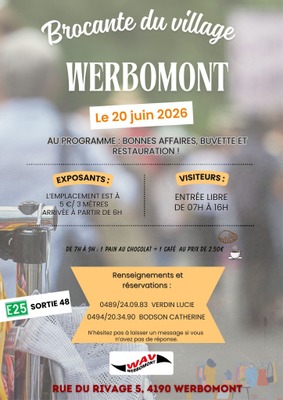 Brocante de Werbomont