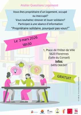 Image de l'événement Séance d'information - Question logement