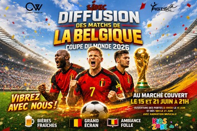 REDIFFUSION DES MATCHS DU MONDIAL 2026 : BELGIQUE - EGYPTE