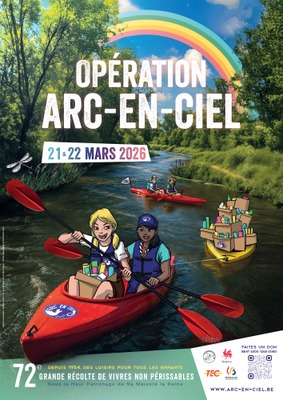 Image de l'événement Opération Arc-en-Ciel : collecte de vivres - Verviers