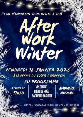 Image de l'événement Afterwork Winter 2026