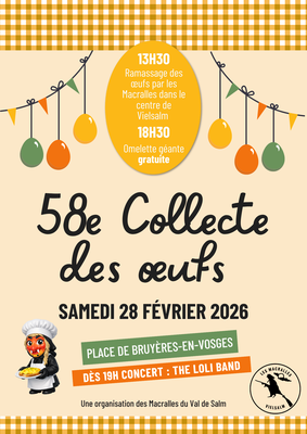 Image de l'événement 58e Collecte des œufs des Macralles du Val de Salm