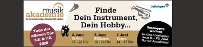 Musikakademie der DG: Tage der offenen Tür