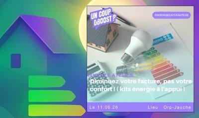 Atelier interactif : Diminuez votre facture, pas votre confort !