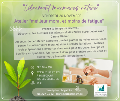 Atelier déconnexion “meilleur moral et moins de fatigue”