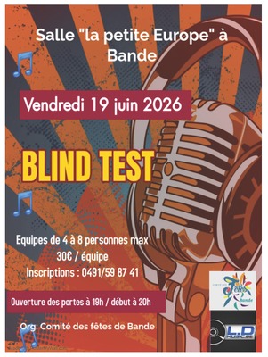 Blind test de la Kermesse de Bande