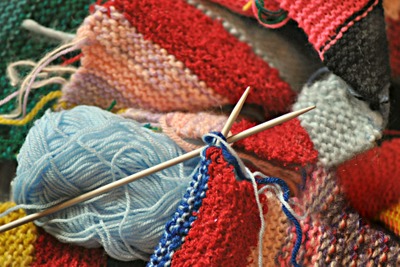 Tricot et livre audio