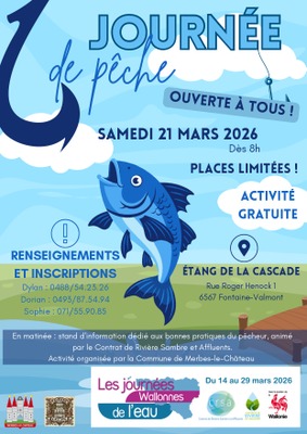 Image de l'événement Journée de pêche - Fontaine-Valmont