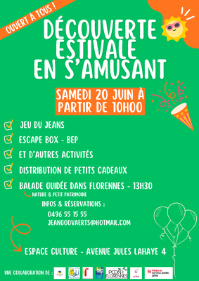 Découverte Estivale en s'Amusant